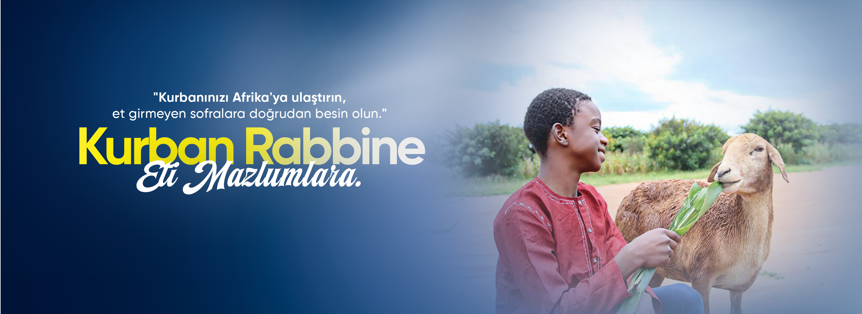 Kurbanlarınızı Mazlumlara Ulaştırıyoruz